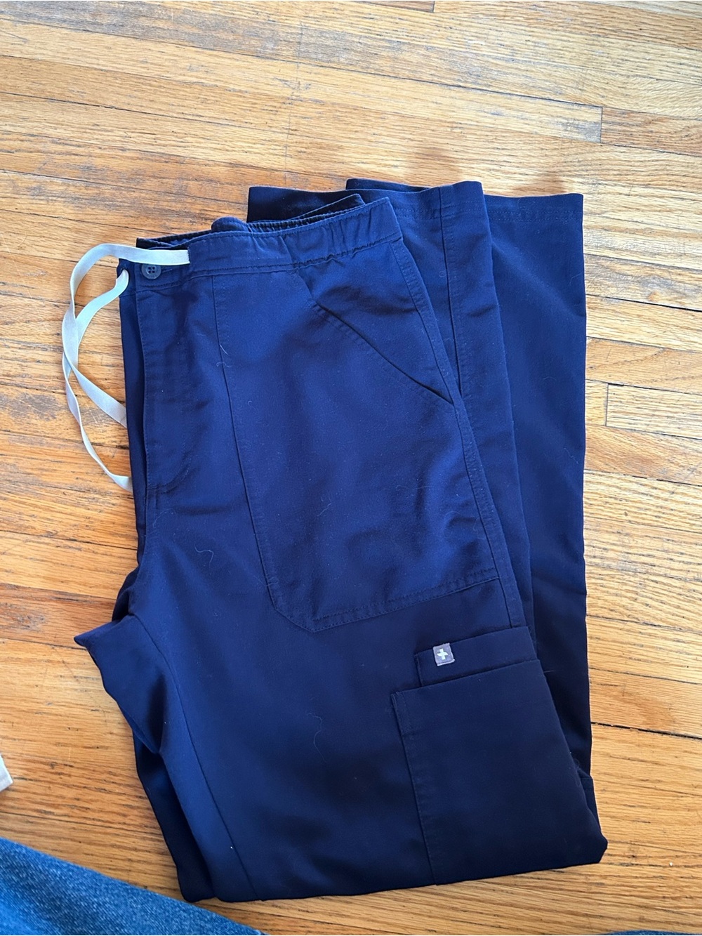 Navy Men’s unisex Cairo Work scrubs - Stretch Utility Trousers